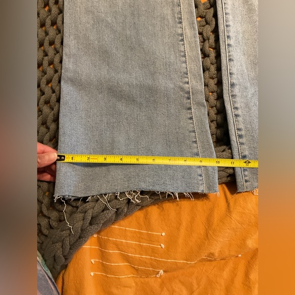 Women's Light Blue Distressed Jeans - Picture 16 of 16